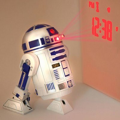 Réveil projecteur R2-D2 Star Wars