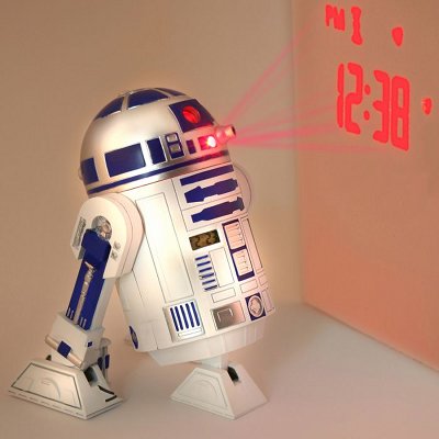 Réveil projecteur R2-D2 Star Wars