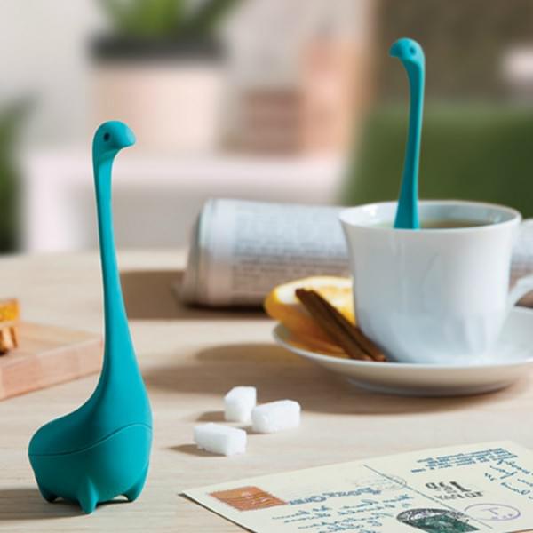Infuseur à thé Loch Ness (Nessie) en silicone pour tasse à thé