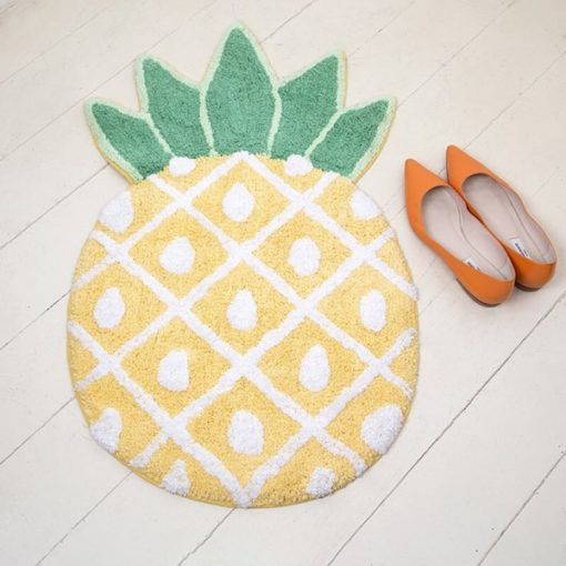 tapis en forme d'ananas